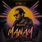 Majid Razavi - Manam Dj Taba mix cover